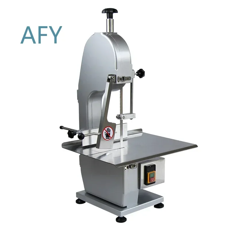 Electric Meat Cutter for Frozen Meat Saw Machine Stainless Steel Meat Slicer for Commercial Kitchen Food Processing Equipment