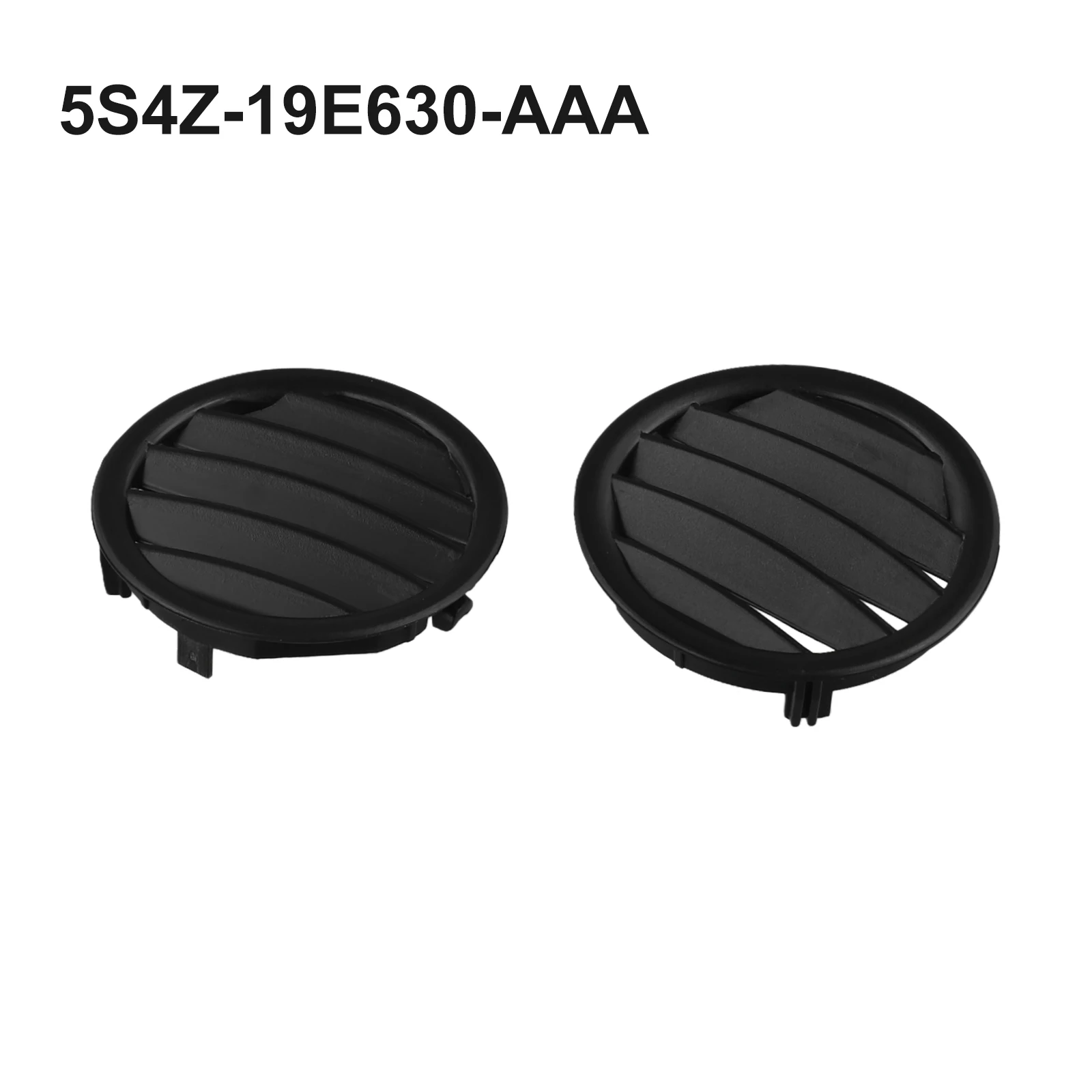 Air Vent Grille Black Air Vent Grille For Ford Perfect Fit Stylish Black Withstand Harsh Weather Vehicle Upgrade