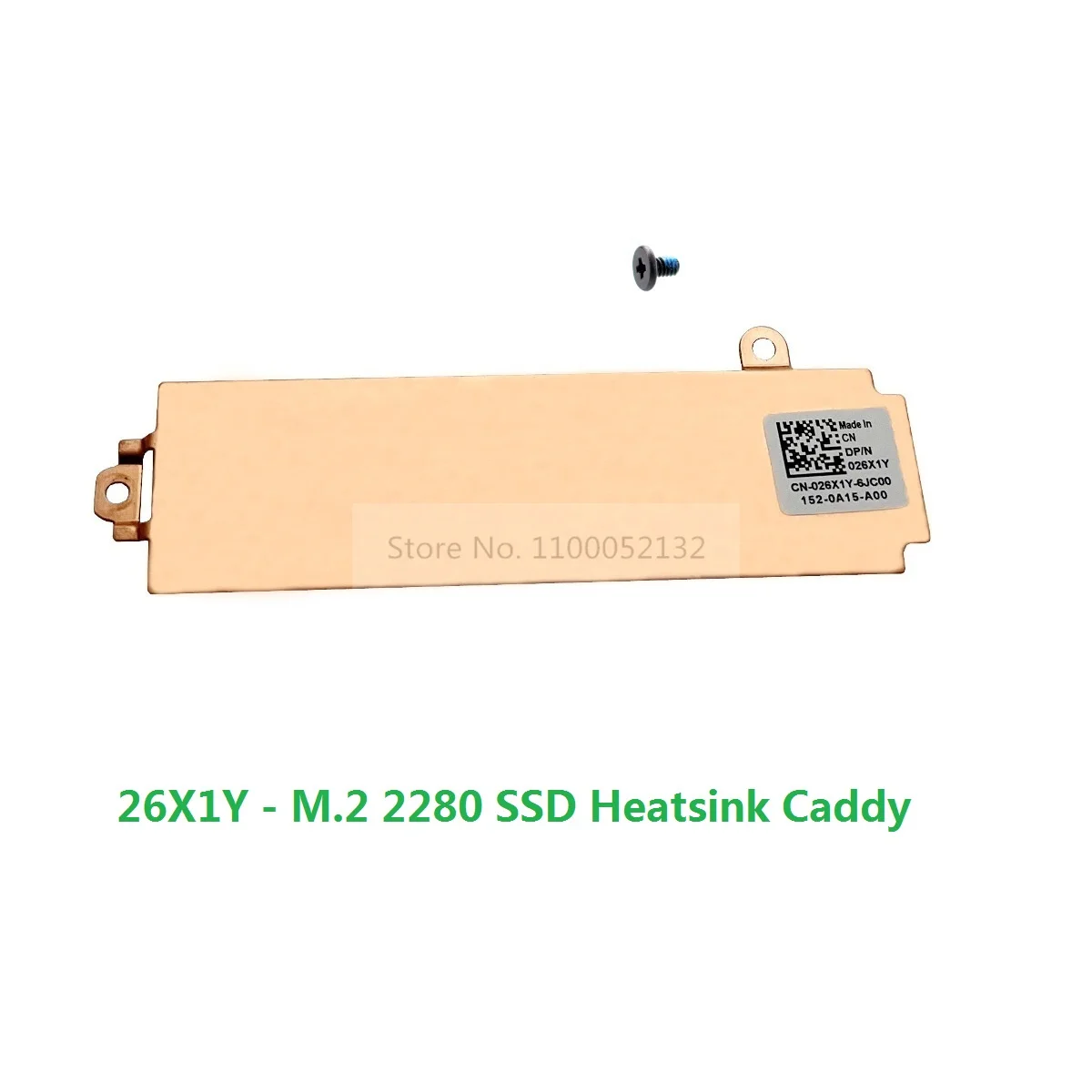 PXNWV X8MY9 0X8MY9 FJ75H 26X1Y 026X1Y para Dell G15 5510 5511 5515 ordenadores portátiles M.2 NVME 2230 2280 SSD soporte tarjeta de almacenamiento disipador térmico