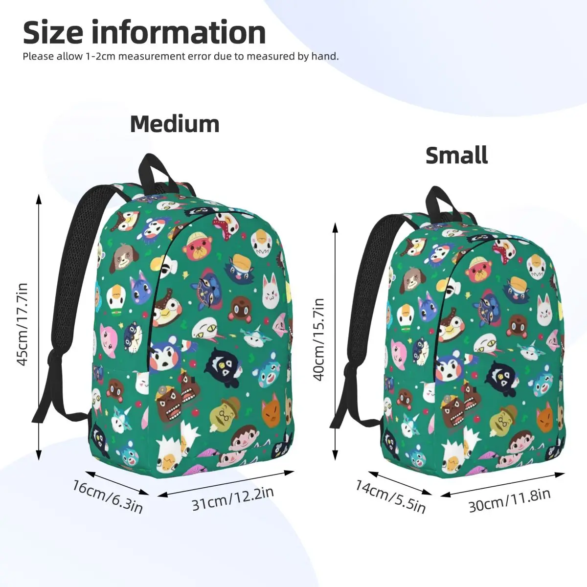 Sac à dos de jeu de illeur d'animaux drôles pour hommes et femmes, sac à dos de travail étudiant, sac à dos de dessin animé, nouveau sac pour ordinateur portable, sac lancé par l'ordinateur, durable, mode