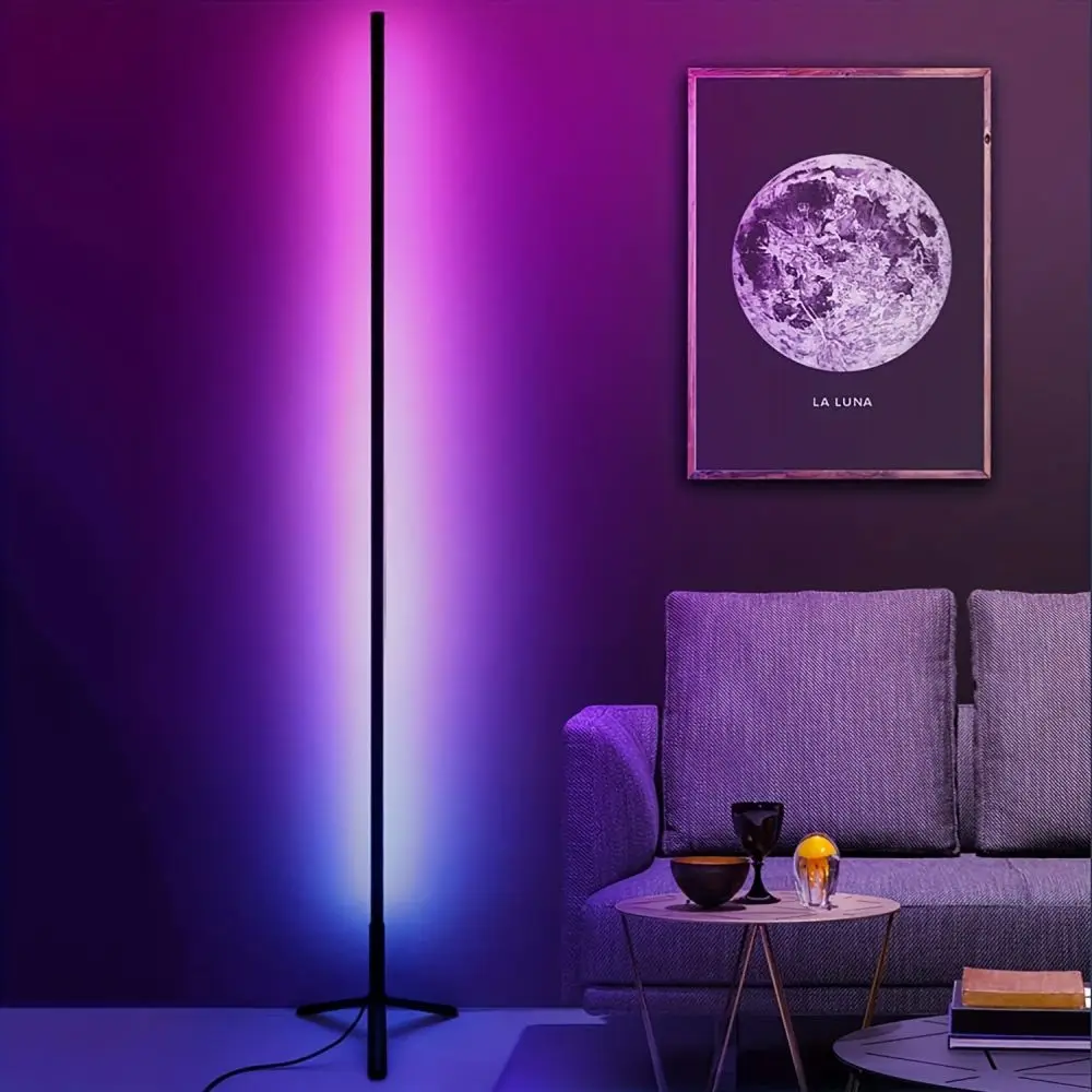 LED Floor Lamp Living Room RGB+WW+CW for Room Decoration USB Power Supply Nordic Houses Decoration RGB Atmosphere Floor Lights