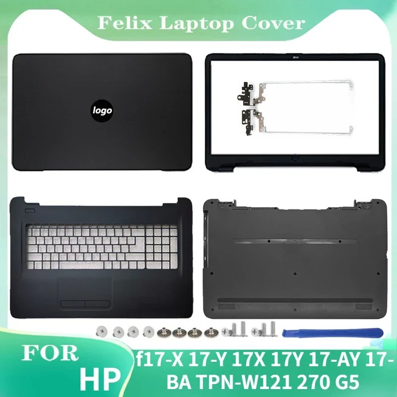 

New For HP 17-X 17-Y 17X 17Y 17-AY 17-BA TPN-W121 270 G5 Laptop LCD Back Cover Front Bezel Palmrest Bottom Case Keyboard Top Lid