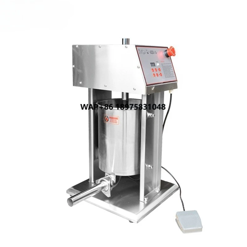 Automatic Sausage Making Machine 12L Kitchen Sausage Filling Machine Electric Sausage Filling Machine for Food