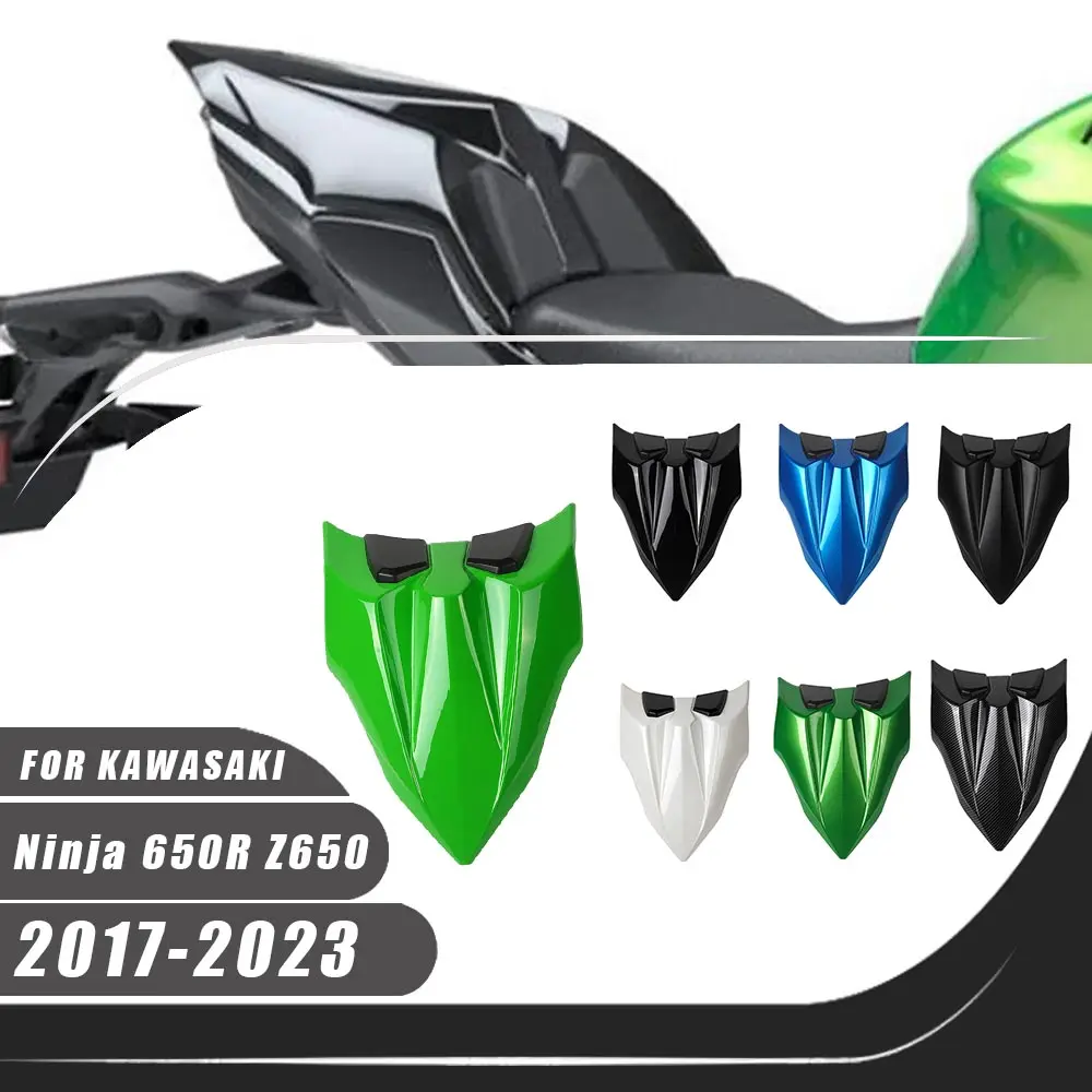 For  2017-2023 Kawasaki Ninja 650 650R Z650 2022 2021 2020 2019 Motorcycle ABS Passenger Rear Passenger Seat Fairing Cowl Cover