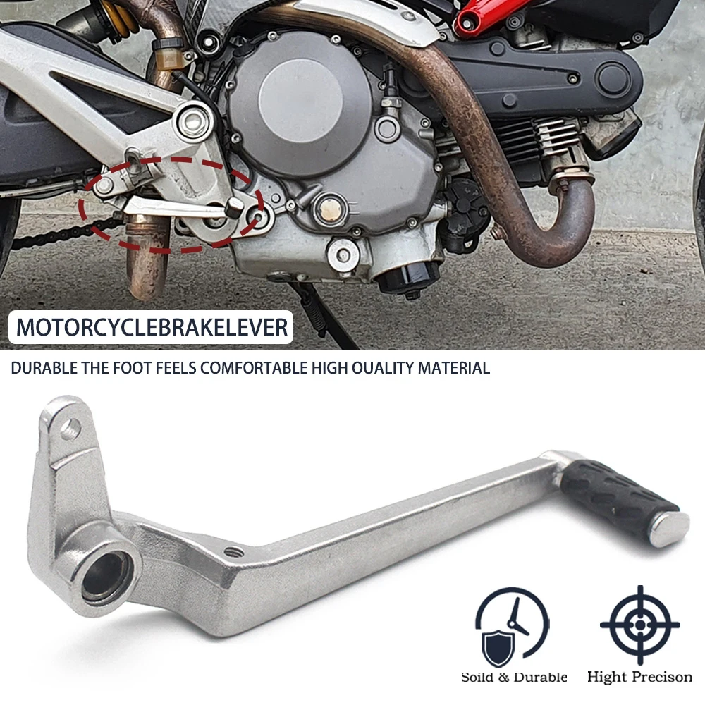 Gear Shift Lever For DUCATI MONSTER 696 796 1100 S 2011 2010 Motorcycle Accessories Brake Lever Clutch Left Shifter Pedal Rod