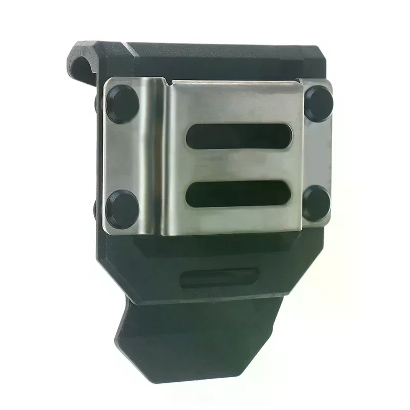 Work Belt Drill Holder, Clip for Drill attachment, rugged Drill Holster, Tape Measure Holder, Drill Carrier for Belt