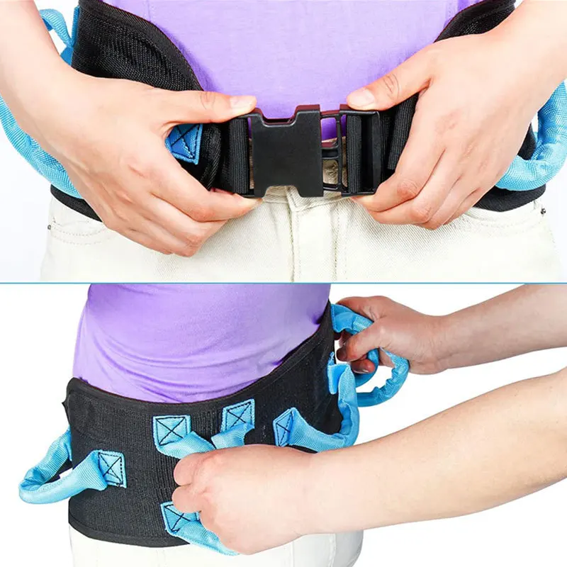 Walking and Standing Assist Aid for Bariatric, Gait Belt Transfer Belts for Lifting Seniors, Elderly, Handicap, Therapy, 1Pc