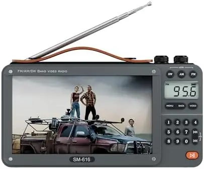 720P 7" Bluetooth M…