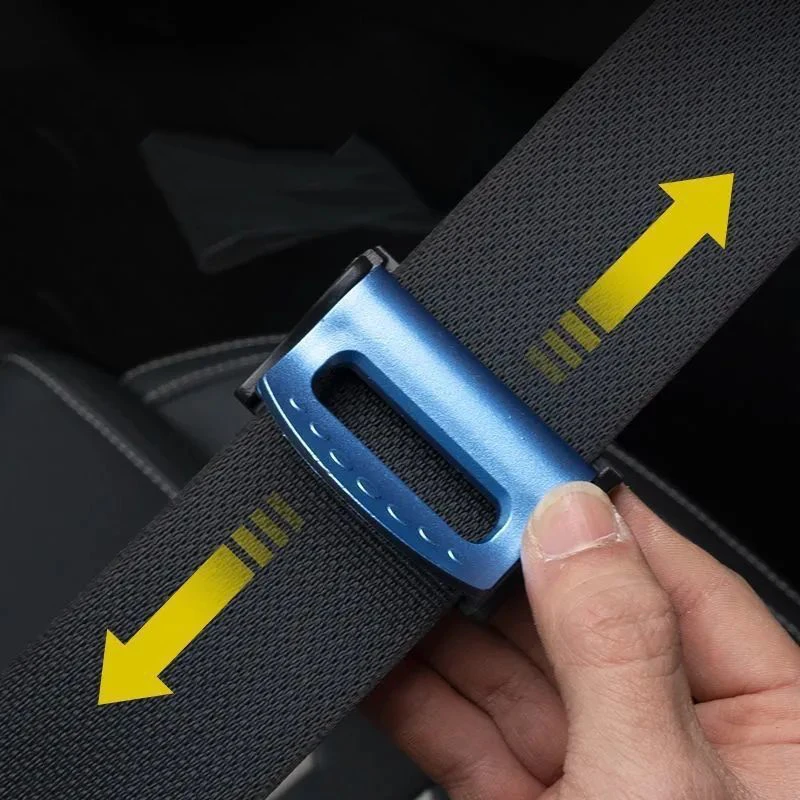 2Pcs Luminous Car Seat Belts Clips Universal Car Seat Belt Stopper Buckle Adjuster Protector Fixing Clip Car Interio Accessories