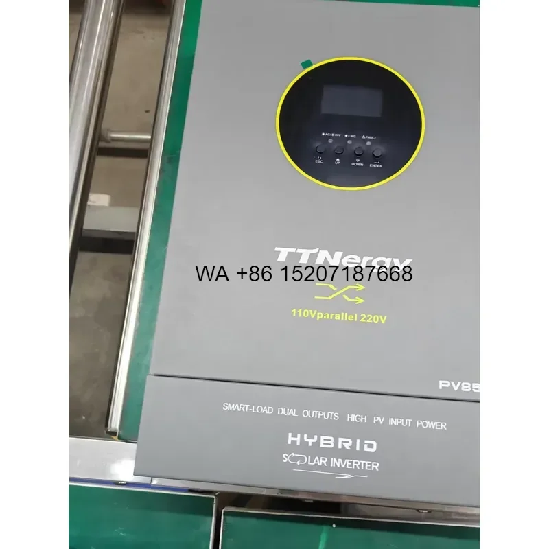 Wmwmnu for TTNergy 4KW 5.5KW Hybrid Solar Inverter 110V 120V 24V 48V 100A 140A MPPT Charger Pure Sine Wave for US Home