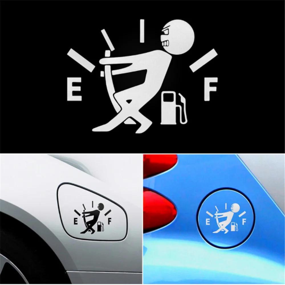 Fuel tank reflective car sticker for Land Rover Discovery 3 4 5 Freelander 2 Range Rover Evoque Sport