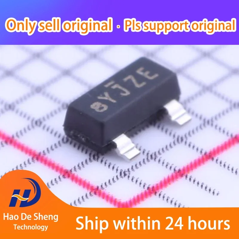 10PCS/LOT SQ2318AES-T1_GE3  SQ2318AES  Loog，8YZE  SOT-23  New Original In stock
