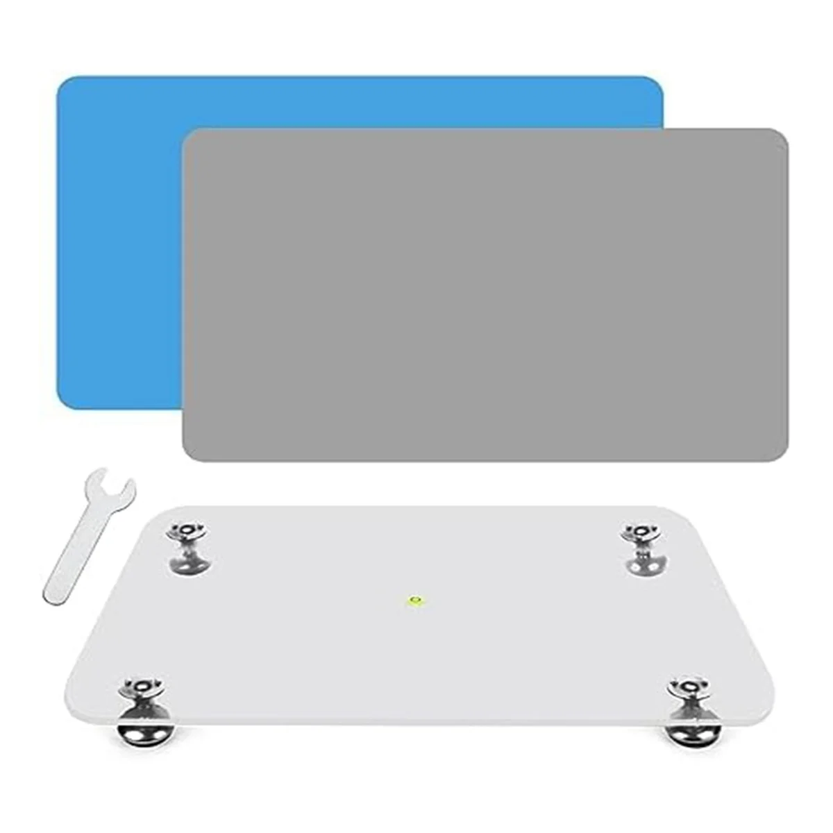 

Leveling Board, 16X12in Transparent Leveling Board for Epoxy Resin for DIY ArtSupplies Acrylic Pouring Tool