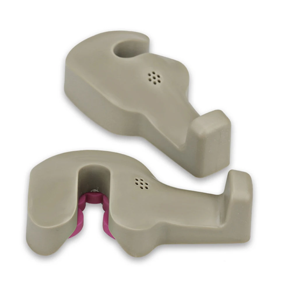 

2 Pair Car Seat Back Hooks Premium Material Rotatable Hidden Easy Install Vehicle Storage Clean Hanging Hook