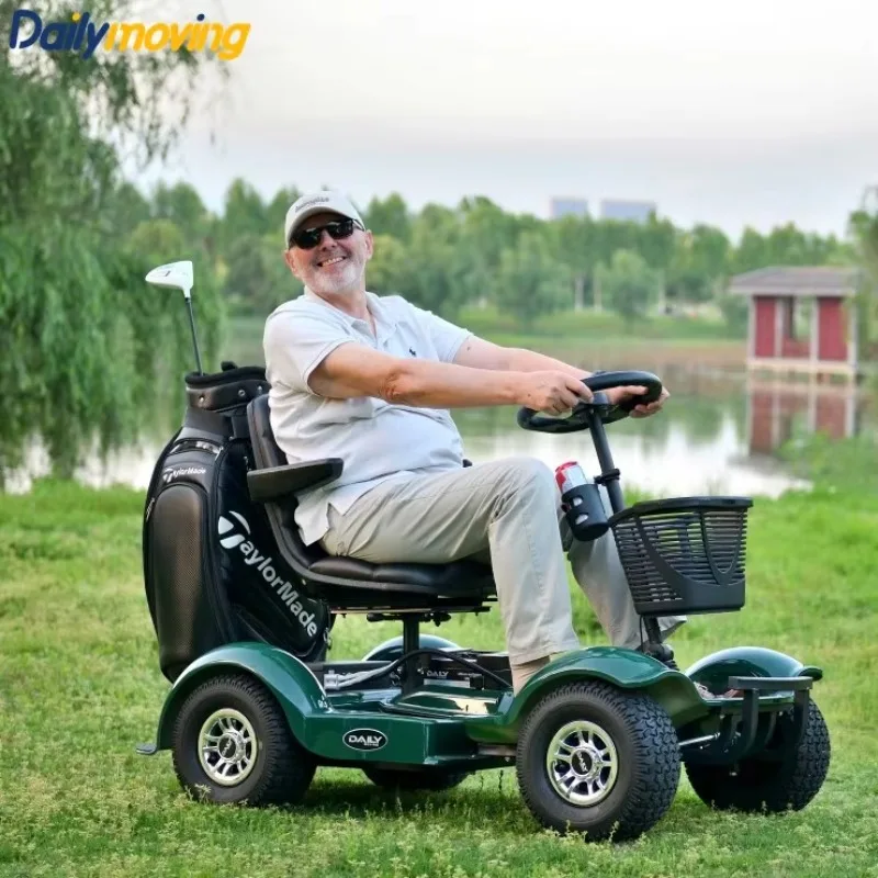 

Airo Dailymoving Single Passenger 1-Seater Electric Golf Cart 24V 1000W Motor Personalized Lithium Battery 30km/h Max Speed CE