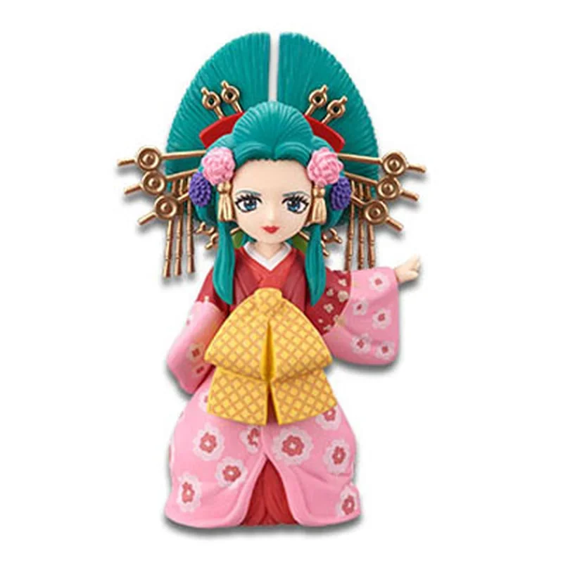 Bandai Genuine WCF Wano Country 6 ONE PIECE Nico·Robin Cute Anime Action Figures Toys for Boys Girls Kids Gifts Model Ornaments