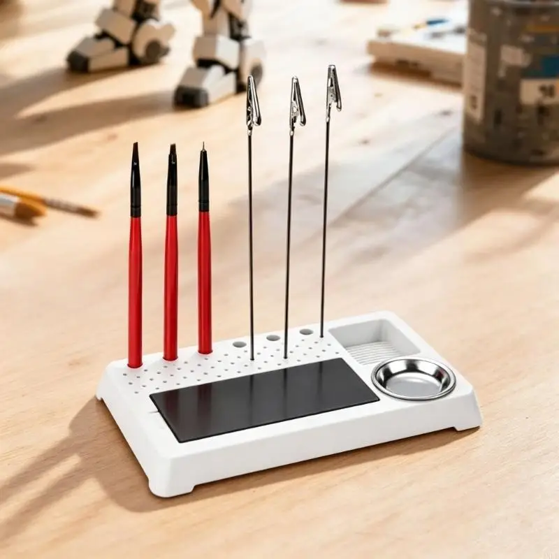  Adjustable Figure Coloring Painting Stand With Builtin Moisture Retention System