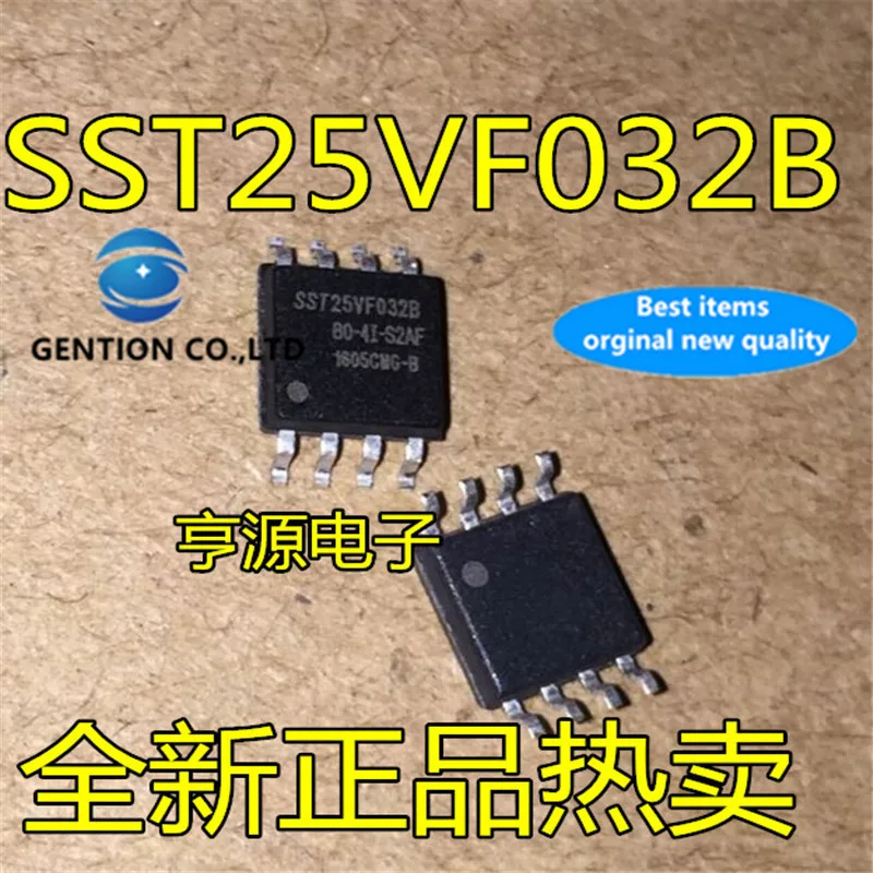 10Pcs SST25VF032B-80-4I-S2AF SST25VF032B-50-4C-S2AF 32MBit in stock  100% new and original