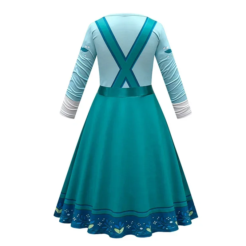 Mirabel madrigal mãe vestidos menina trajes de halloween para criança carnaval empregada encanto julieta cosplay anime lolita d mn8