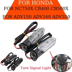 LED Turn Signal Light For HONDA CB500X CB500F CBR 600RR 650R ADV150 CRF250L CRF300L NC 700 Motorcycle Indicator Blinker Flasher