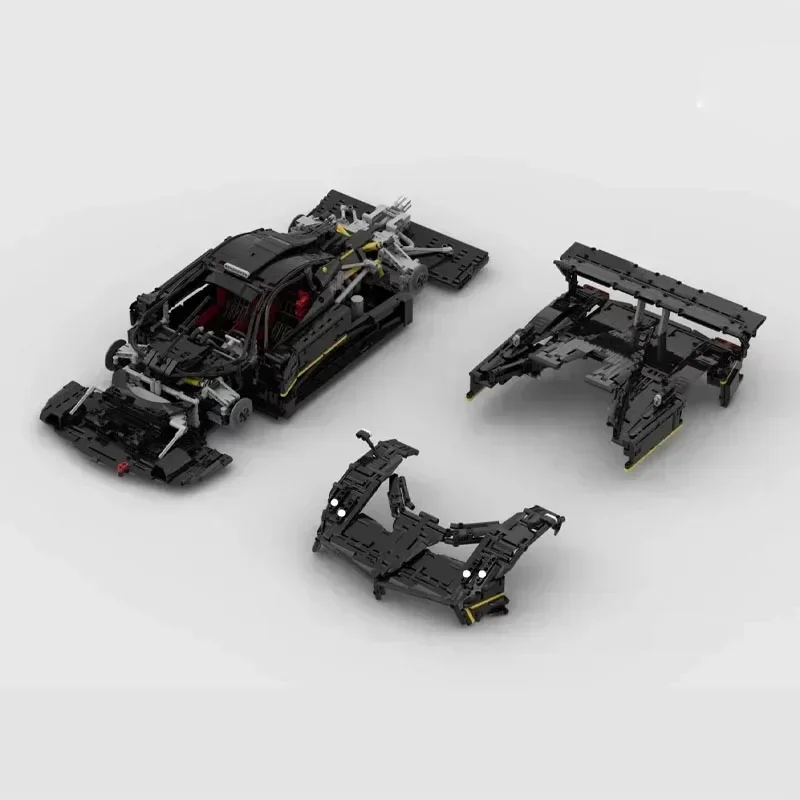 MOC-73 Supercar Track Edition Racing Group Puzzle Model Toy Modified Splicing Building Block 4210pcs Kids Birthday Gift Toys