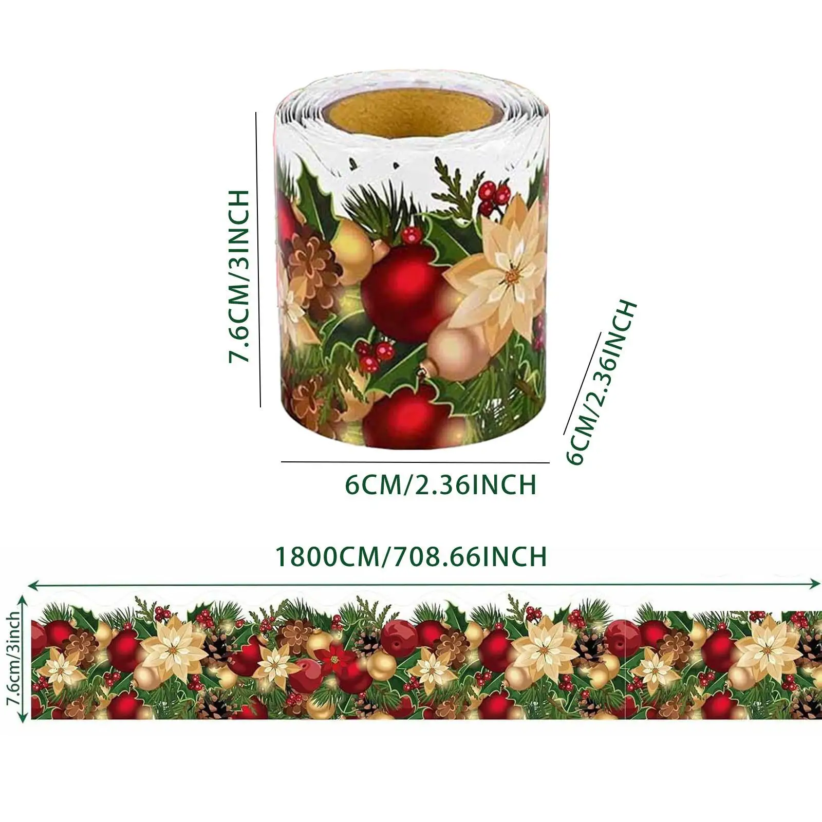 Christmas Bulletin Board Sticker Self Adhesion Sticker Party Paper Sticker Home Sticker Label for Scrapbook Window Birthday