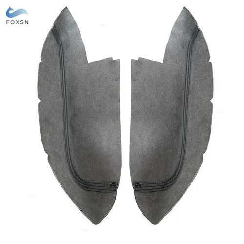 Imagen 2 del producto Cuero de microfibra para Honda Ridgeline 2009 2010 2011 2012 2013 2014 accesorios de coche manija de reposabrazos de puerta cubierta de Panel embellecedor