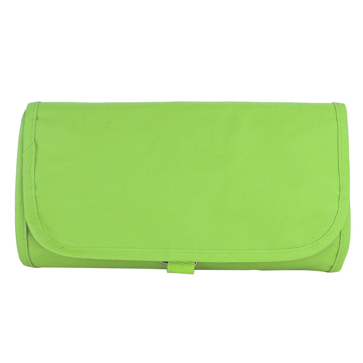 

Light Green Folding Hanging Organizer Multifunction Travel Toiletry Bag Portable Canvas Makeup Organizer Wash Bag