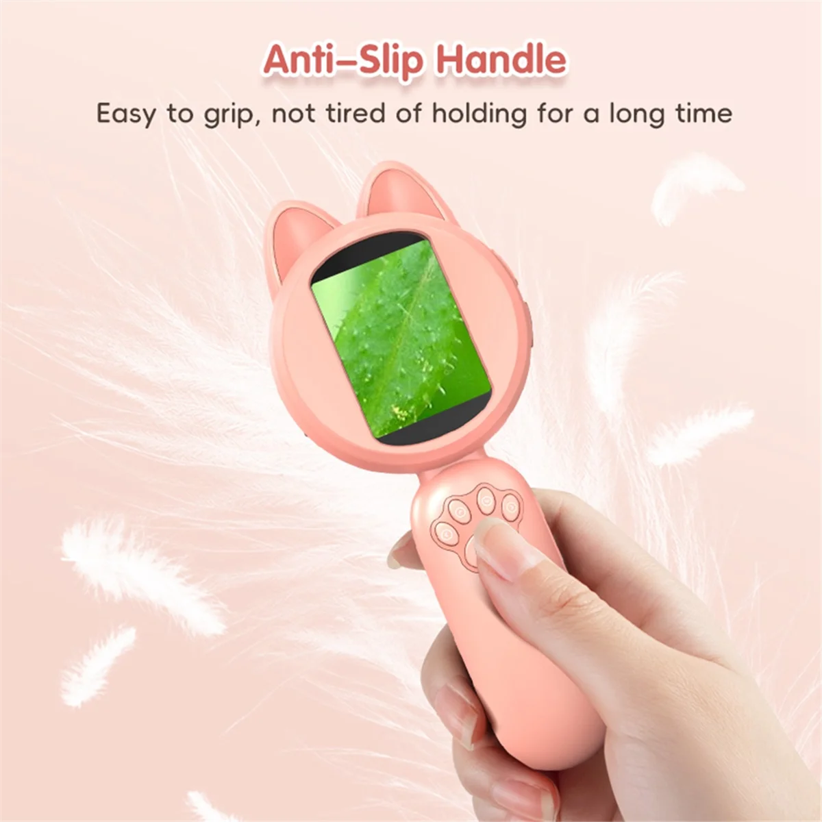 Microscopio tascabile per microscopio per bambini GOB-o2 pollici Microscopio elettrico portatile con lente d'ingrandimento digitale Giocattolo con stelo esterno