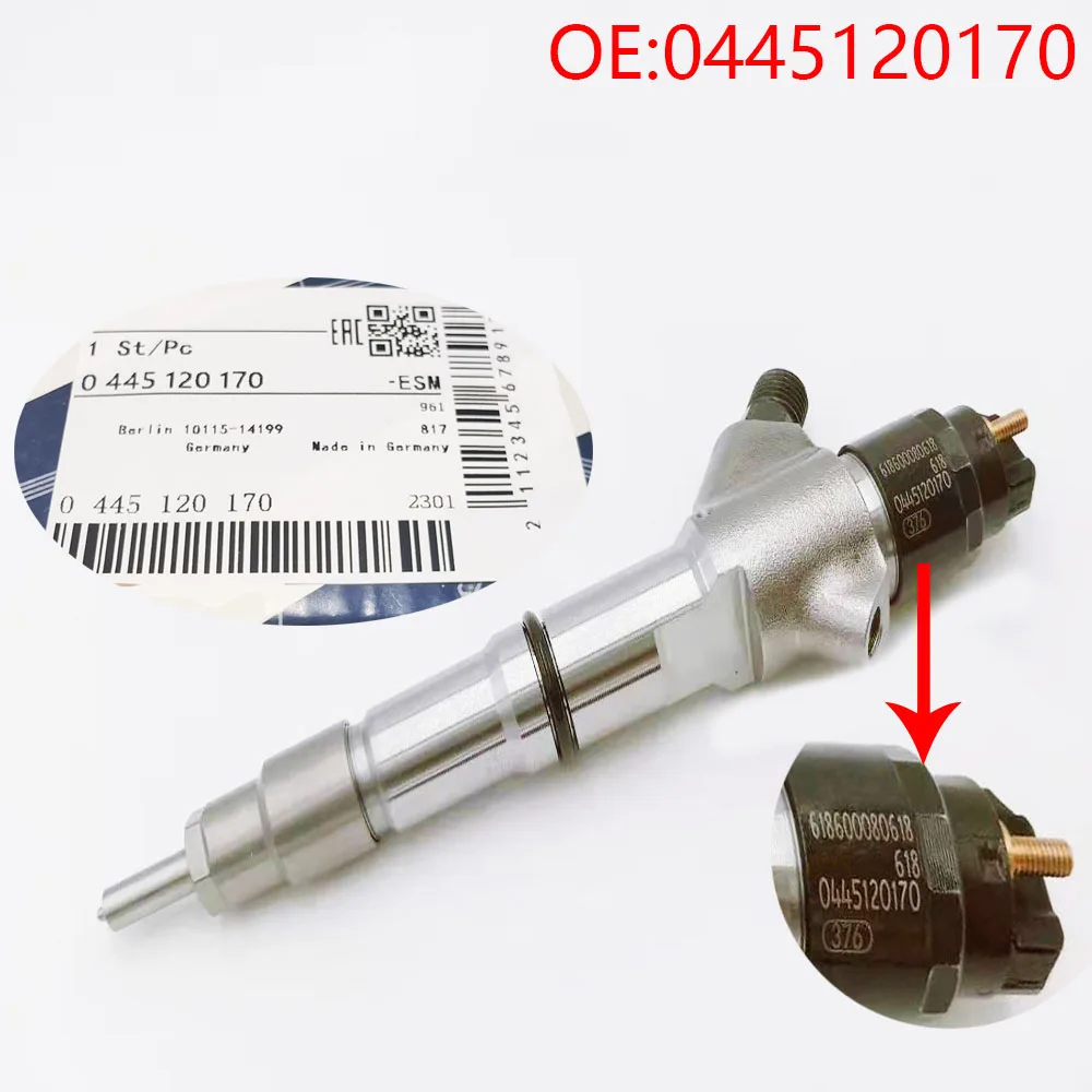 0445120170 Weichai fuel injector assembly is suitable for diesel engines 0 445 120 170