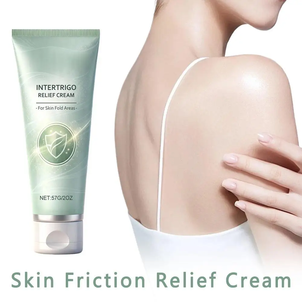 Skin Fold Care Cream Collagen Hyaluronic Acid Moisturizing Non-Greasy Chafing Support for Underarms Women Men