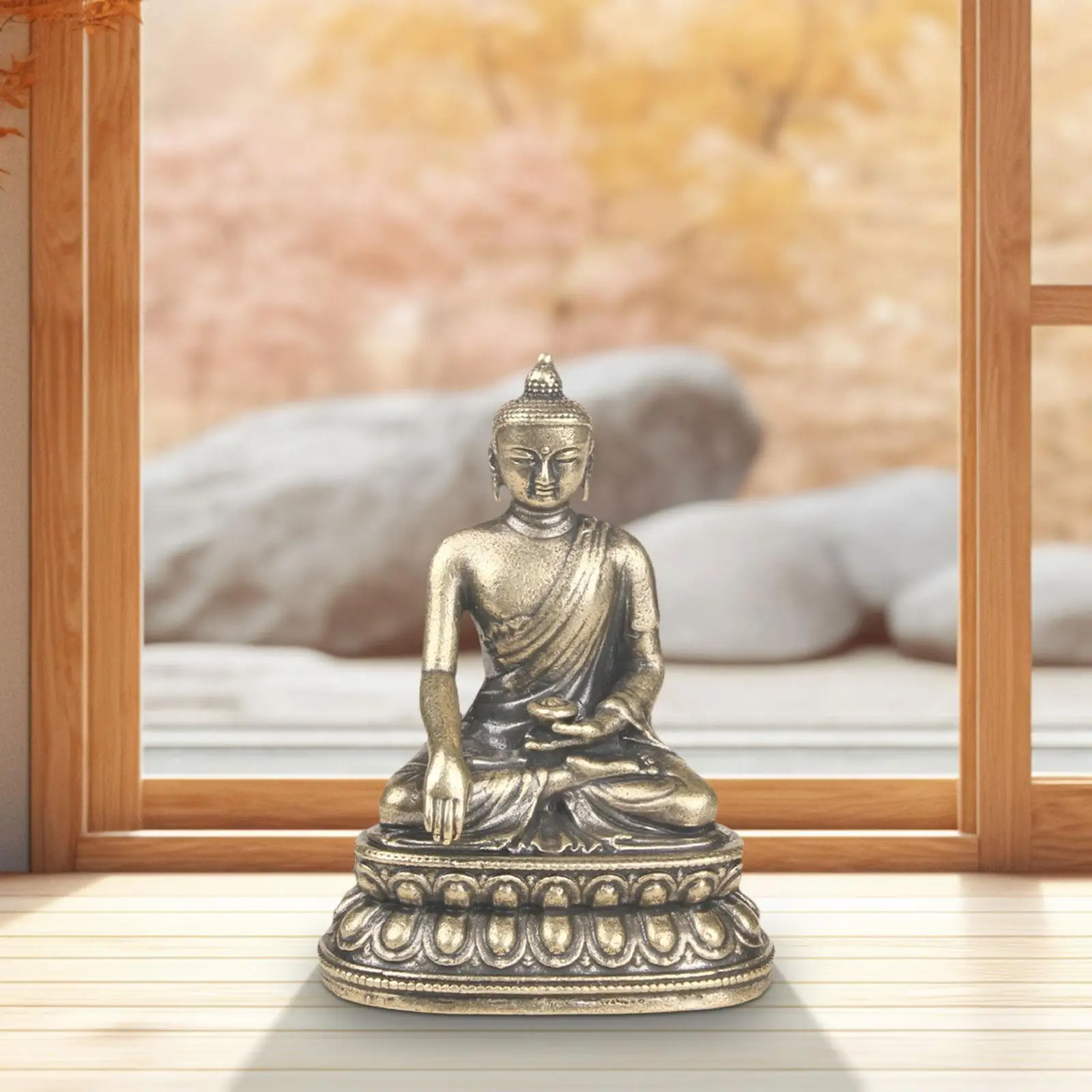 Statue de Bouddha d'intérieur, objet de collection traditionnel, symbolisant l'éveil, la compassion et la miséricorde, pour l'entrée, le salon, le temple, la maison, objet de décoration