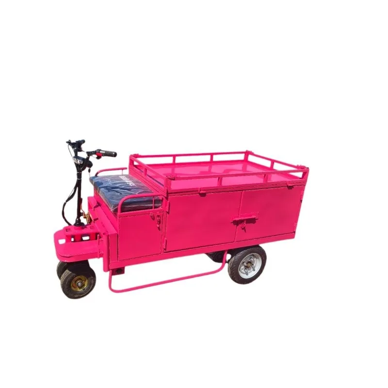 Stall car Night market Mobile snack truck Dessert cold drink flatbed truck