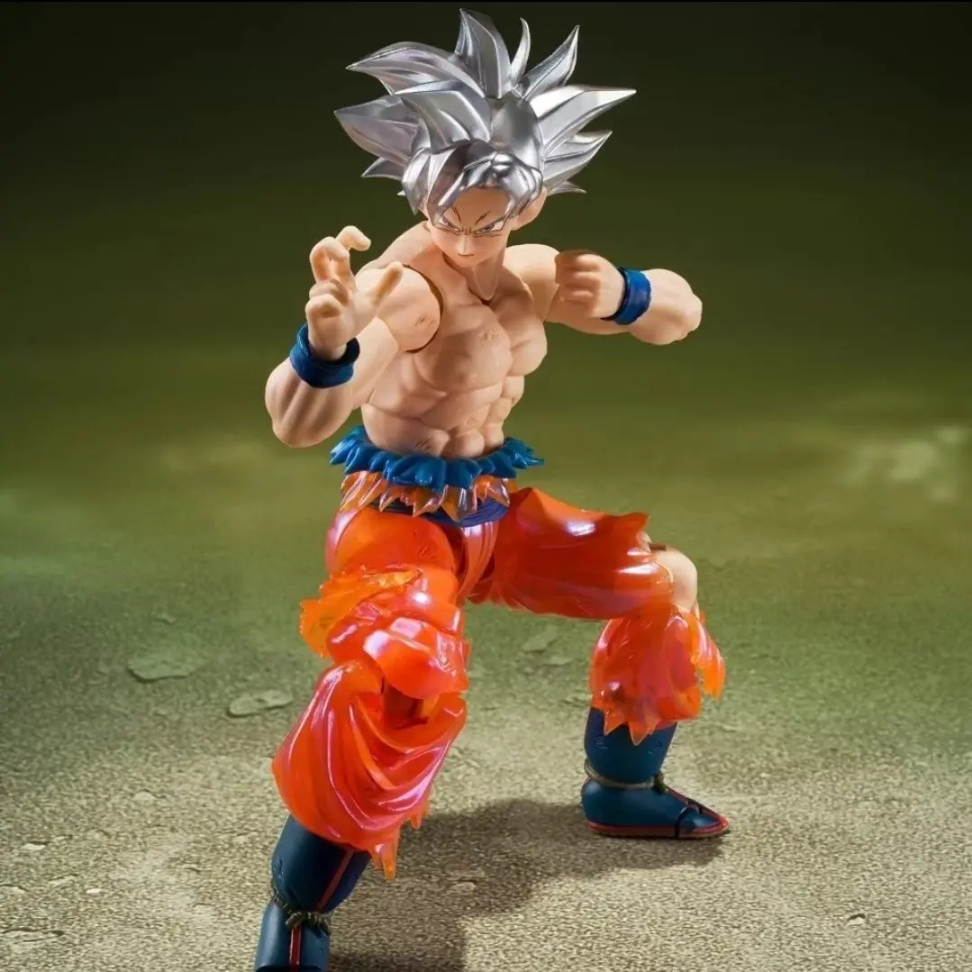 Bandai – figurines originales S.H.Figuarts Son Goku Ultra Instinct, jouets, modèle en Pvc, Collection transcendante de casse limite