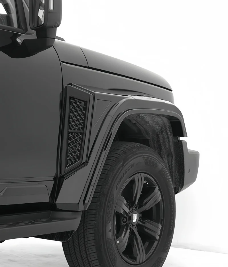 عجلة السيارة الحاجب ملصق مزخرفة صالح ل GWM خزان 300 2021-2025 تعديل السيارات عجلة الحاجب المضادة للخدش واقية ملصق #4