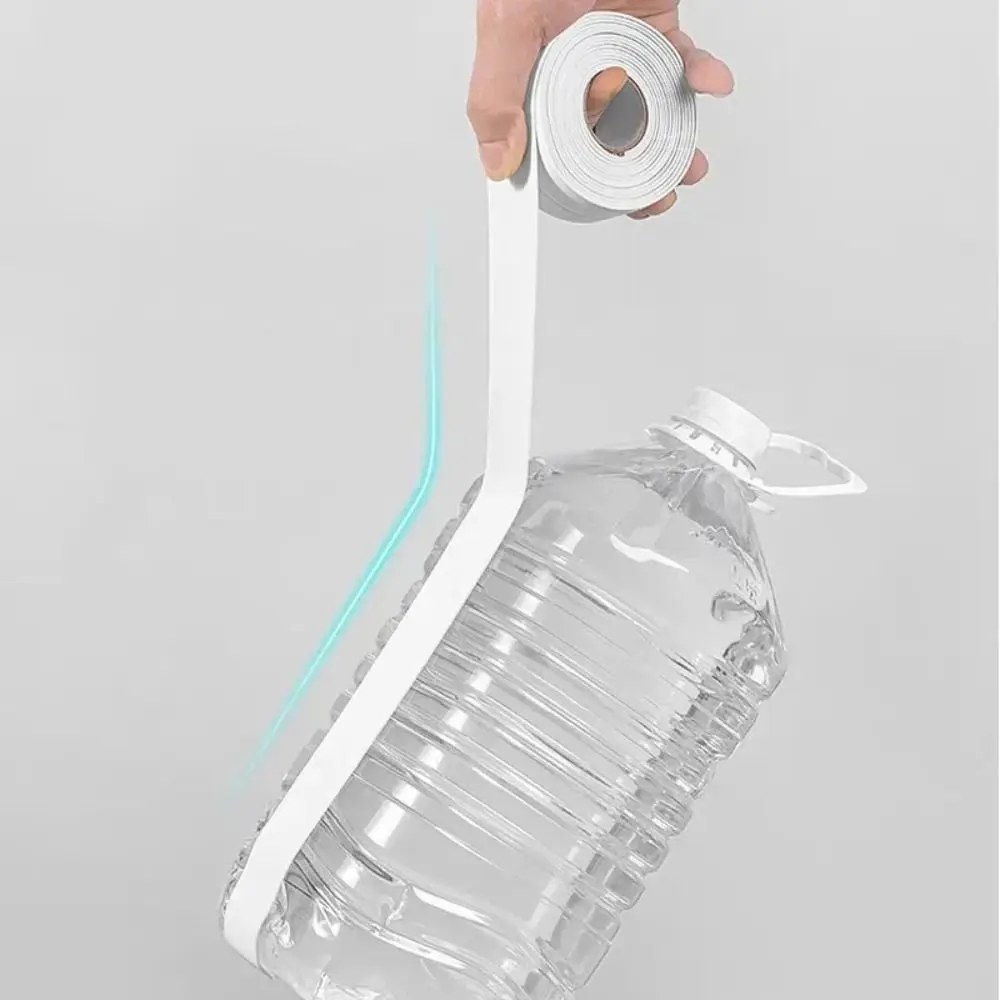 New Self Adhesive Sealing Strip Tape PVC White Caulk Tape Toilet Tape Bathroom Bath Toilet Kitchen