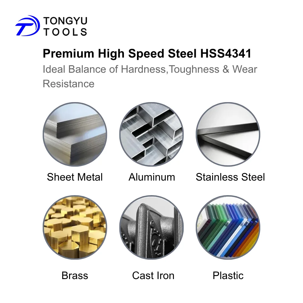 115Pcs HSS Drill Bit Set 4341 High Speed Steel Jobber Twist Drill Bits Fractional Number Letter Sizes for Metal Steel Aluminum