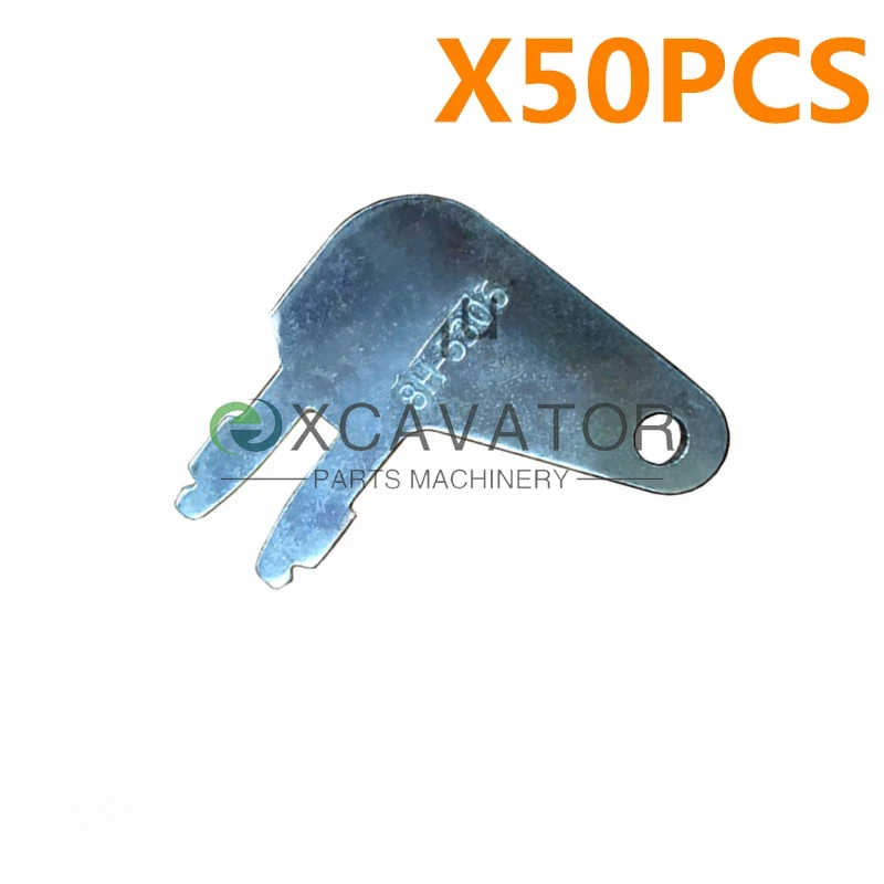 

50Pcs key For 8398 8h5306 key 7N0718 8H-5306 Forked Keys For CAT Caterpillar Switch 8H5306