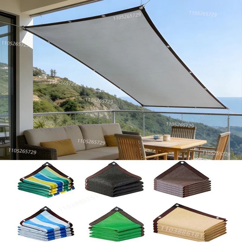 Red de sombreo gris para jardín, red de sombreo para terraza, red de sombreo para camping, protección UV, tela protectora solar de HDPE, para pabellón, jardín, garaje