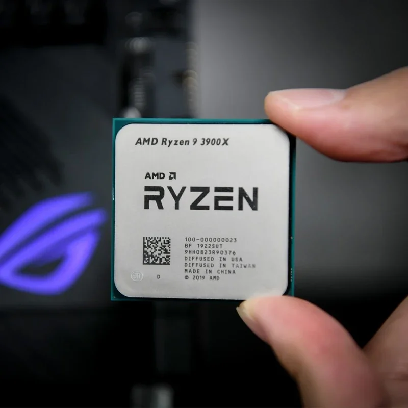 AMD Ryzen 9 3900X cpu chips 12-core 24-thread 3.8GHz frequency 64MB Socket AM4 unlocked desktop processor computer