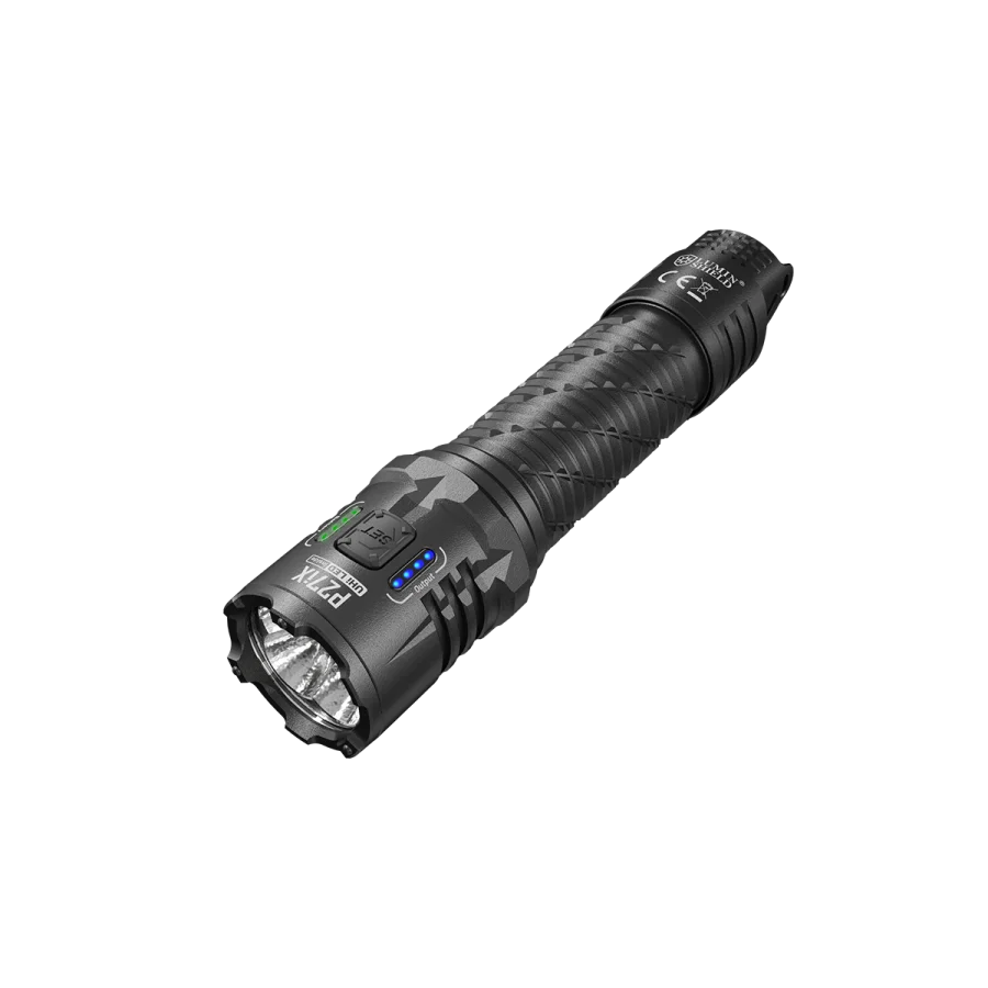 NITECORE P27ix Aanpasbaar variabel straalpatroon Tactische zaklamp 5000 lumen USB-C Oplaadbaar met 5500 mAh batterij