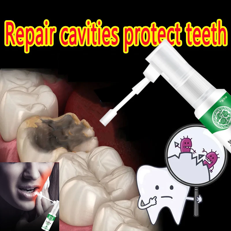 Quick Repair of Cavities Caries Removal of Plaque Stains Decay Whitening Yellowing Repair Teeth Whitening Tooth Pain Relief