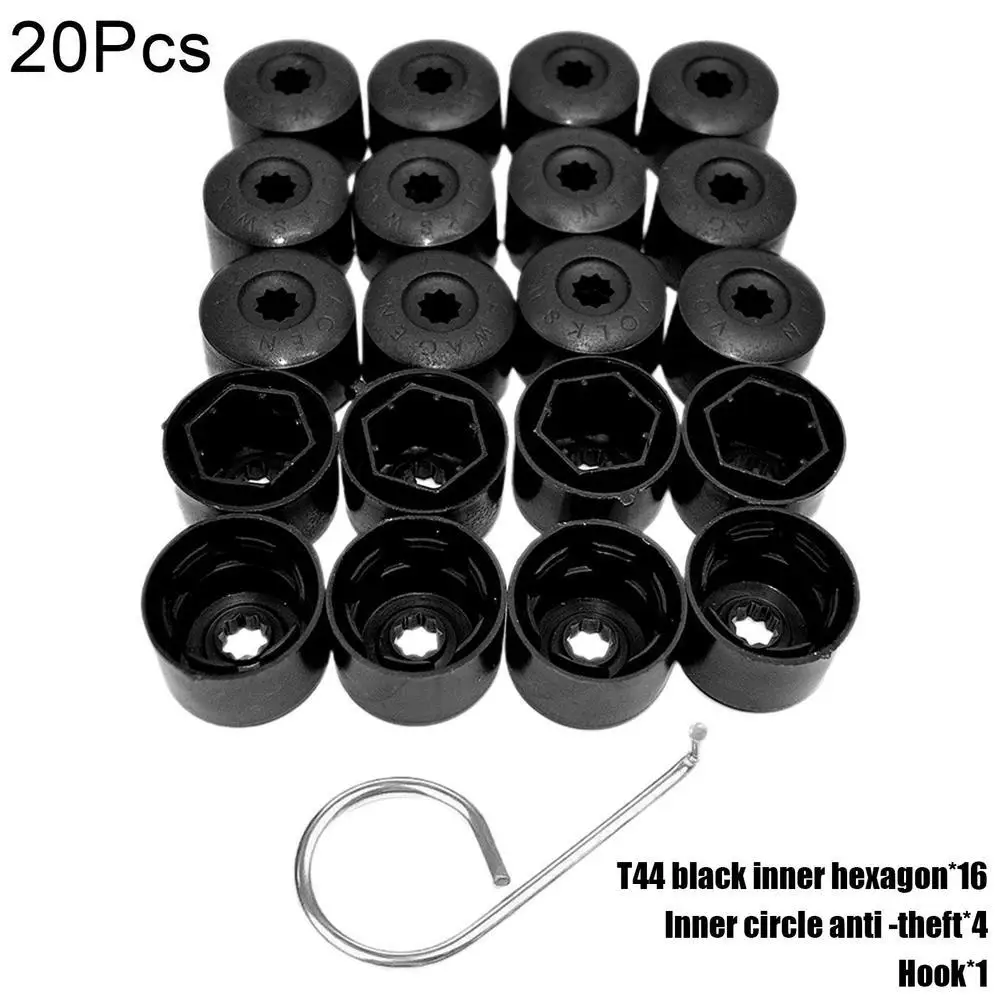 20 pcs Tire Wheel Hub Screw Decoration Dust Cover Cap Suitable For Sagitar Magotan Bora New Kaidi