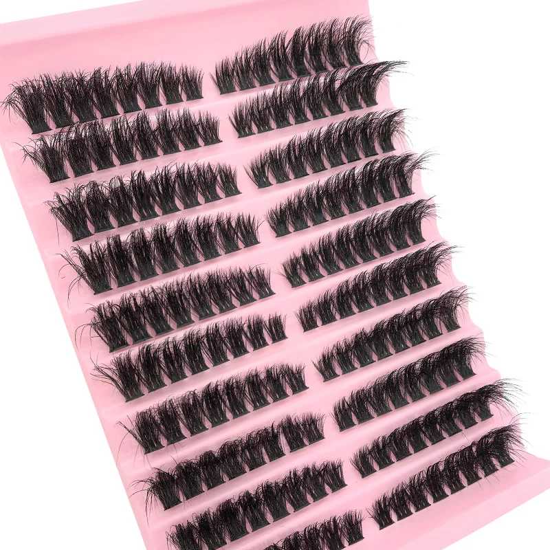 رمش عدة رمش تمديد عدة 10-18 مللي متر الطبيعية رقيق كاذبة رمش رمش لاش مجموعات مجموعة السندات وختم ماكياج #2