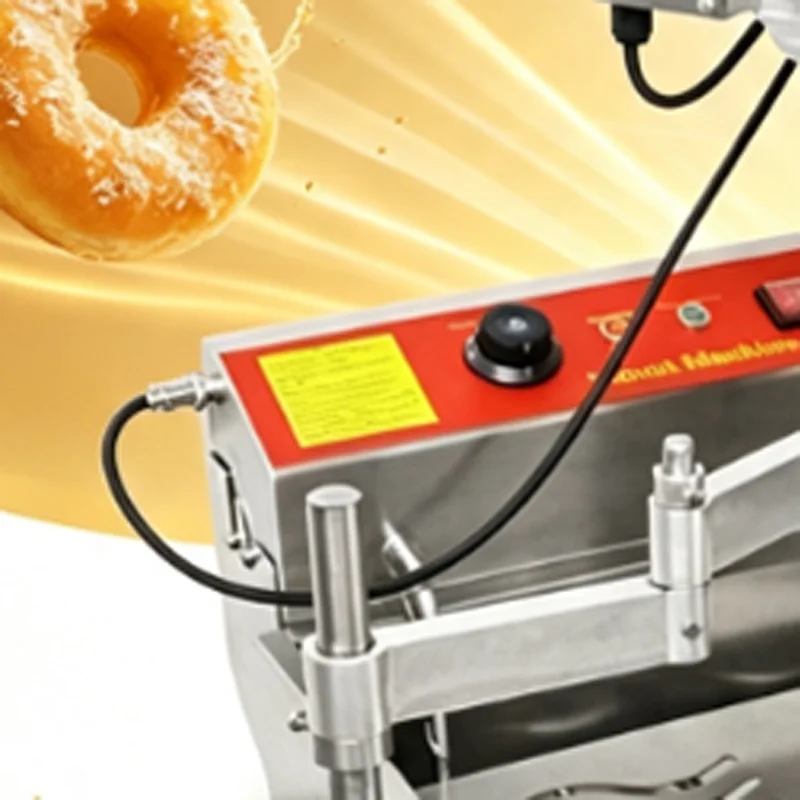 Professional Fully Automatic Commercial Donut Deep Fryer Machine Industrial Donut Machine
