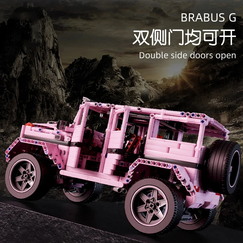 2829PCS Off Road Vehicle Building Blocks City Luxury Car Model Bricks Desktop Decoration Children\'s Educational Toys Gifts