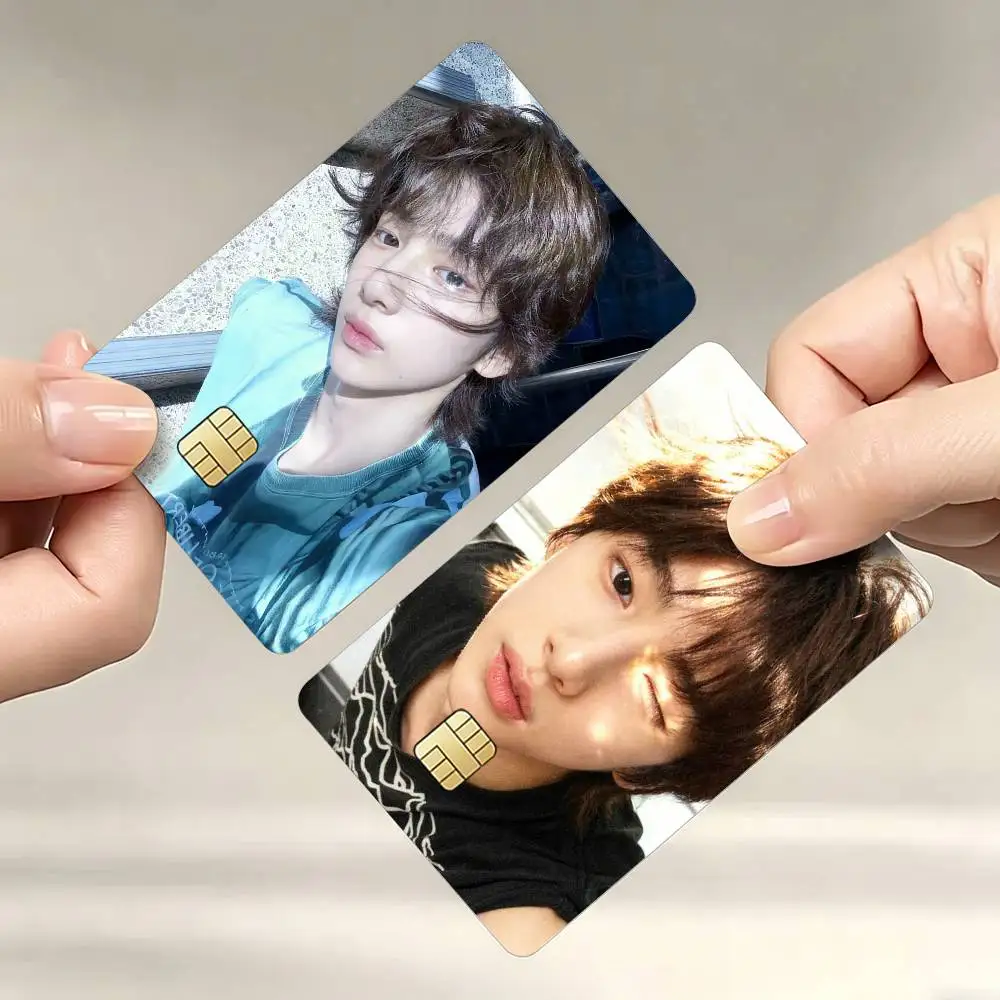 

Kpop Idol Juhoon Decorative Waterproof Film Skin Cover Credit Card Stickers Debit Front Bank Bus Pass