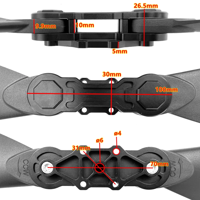 XAERO 36 inch 36190 Folding Nylon Propeller for S20 FOC Propulsion System