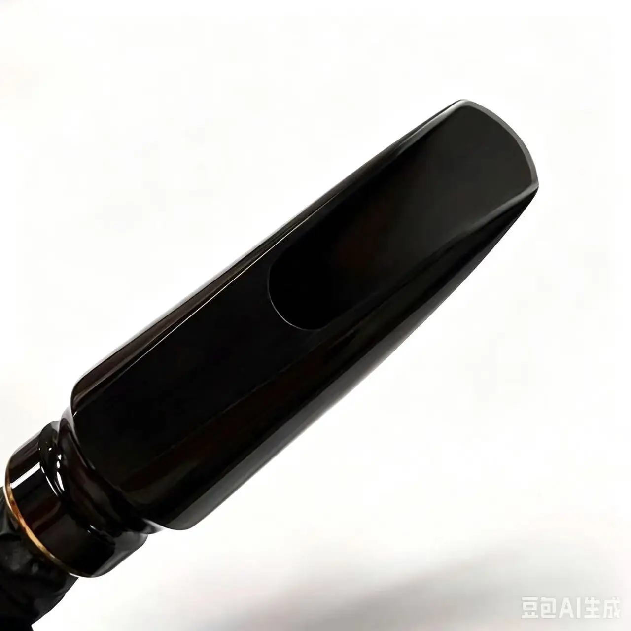 Classic Chinese Horse Painting Sax Mouthpiece With Inner Metal Resonance Ring For Alto Tenor Saxophone Parts