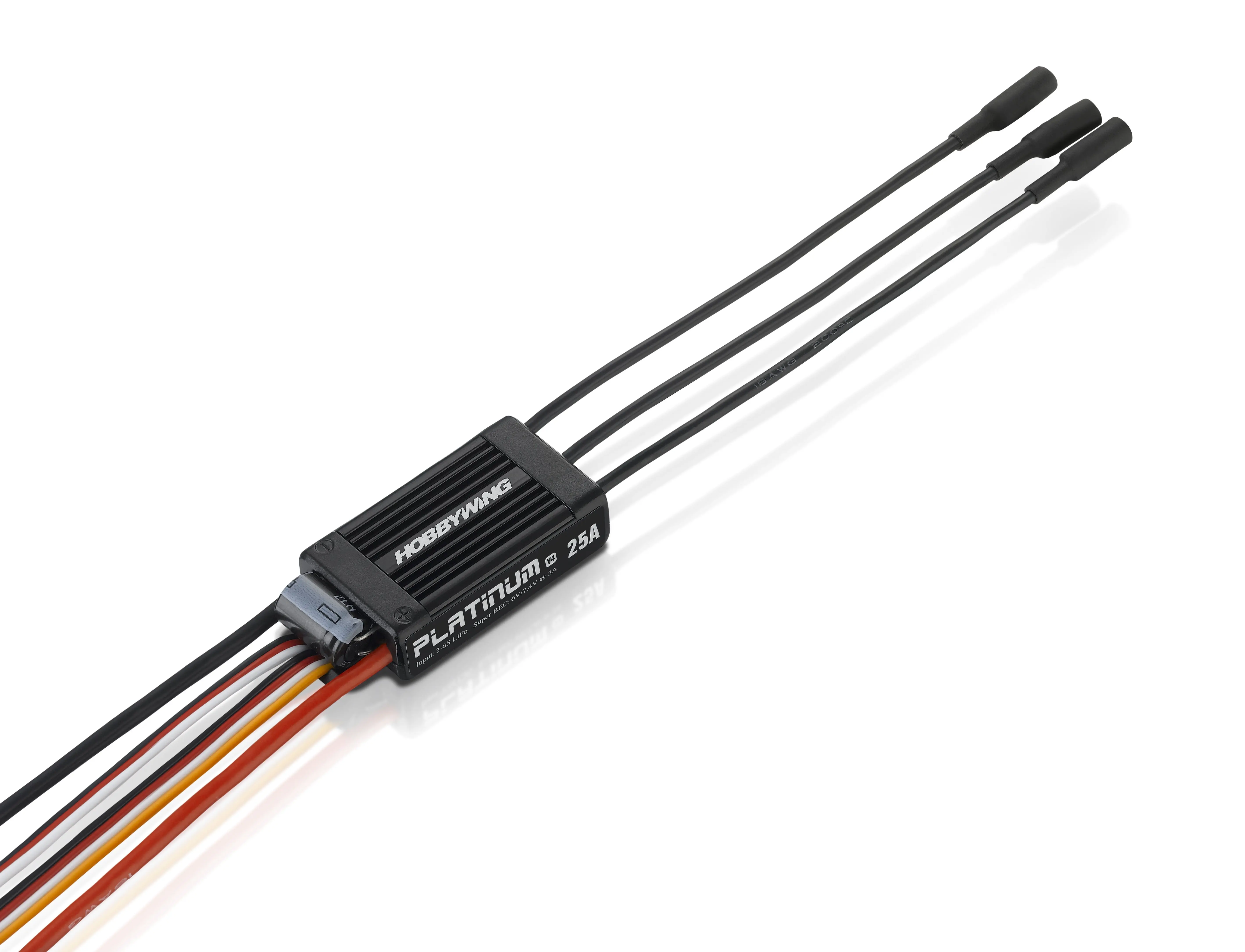 25A ESC, platinum fixed-wing model with BEC stable and fast response